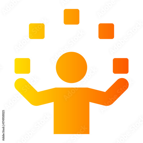circus gradient icon