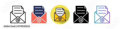 Email multiple icon