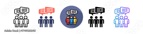Group Chat multiple icon