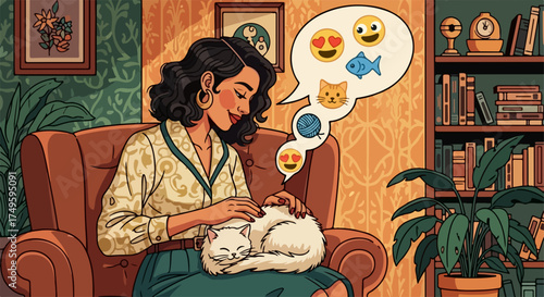 Young child feeding ducks casts bread against simple white background, capturing simple delight, also translated into English as Young child feeding ducks.