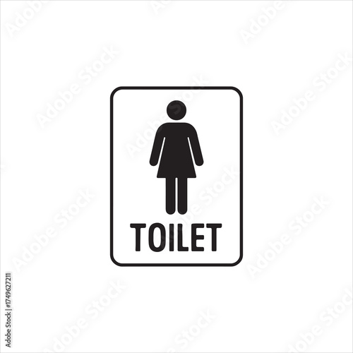 toilet sign