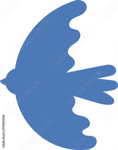 Abstract Bird Silhouette