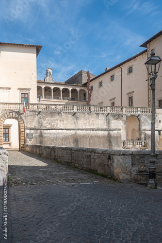 Scorcio del Castello Colonna di Genazzano - Roma - Lazio - Italia