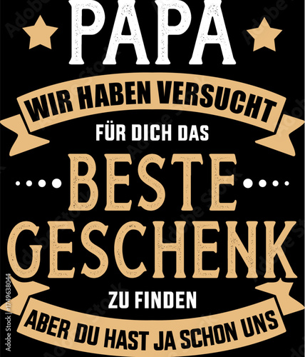 Papa Vater Grafik Vektor Familie