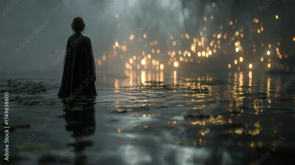 Fototapeta premium Whispers of the Hollow Realm
