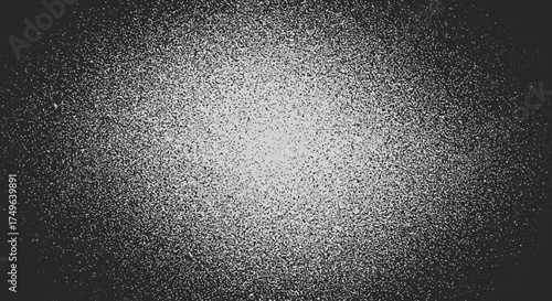 Abstract grunge texture background with grain and noise effect in grayscale