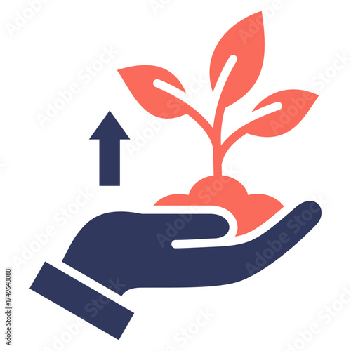Growth Mixed Icon
