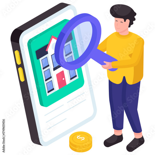 Premium download illustration of home relocation