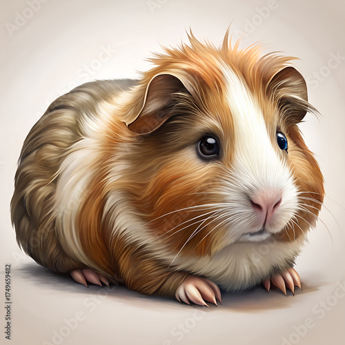guinea pig in a cage