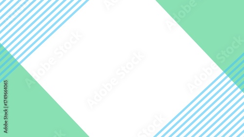 Simple line pastel color cute frame background