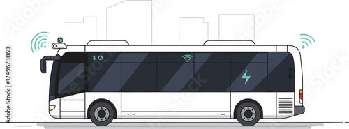 Modern Electric Autonomous Bus Technology