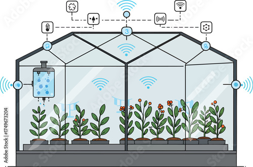 Smart Greenhouse Technology for Modern Agriculture