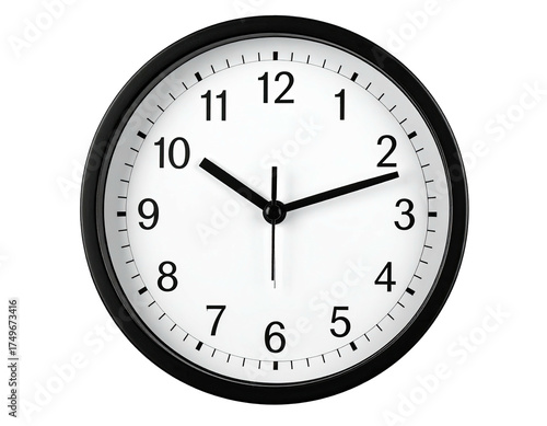 Simple round wall clock