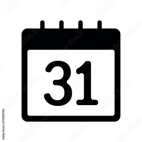
An illustration of a black icon of a Halloween holiday attribute on a white background