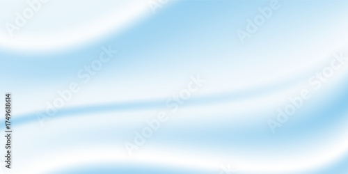 Aesthetic clear blue sky set. Summer season blue pastel colored vertical vector banner. Blurred sky gradient background. Simple soft light backdrop. Gradient template design