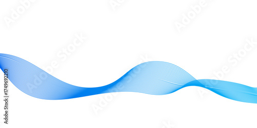 Abstract blue wave line background. Abstract modern background with blue wavy lines and particles. blue wave gradient background minimalist looks simple background, Abstract blue wave lines pattern,