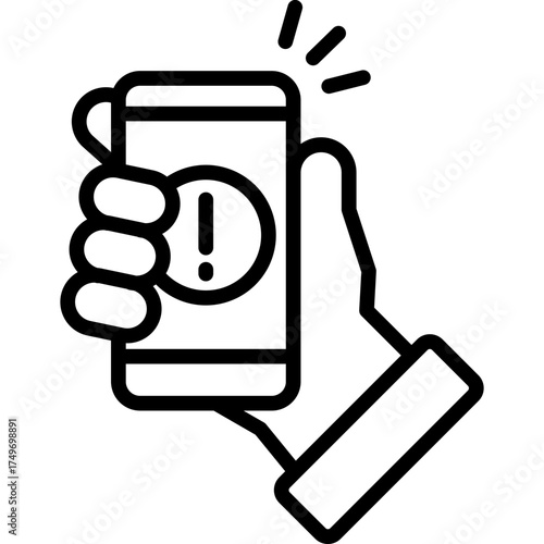 Scam Awareness line icon