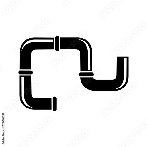 Water tap vector icon on white background