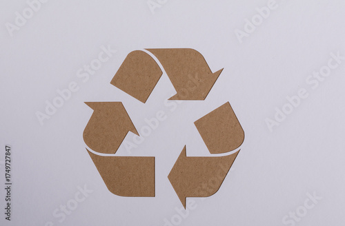 Close up shot of the recycl...