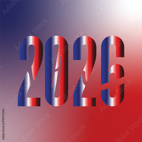 Logo 2026 new year