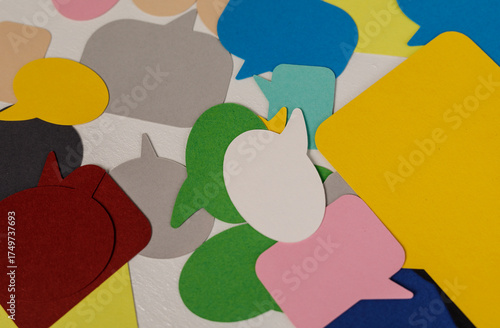 A vibrant, colorful collect...