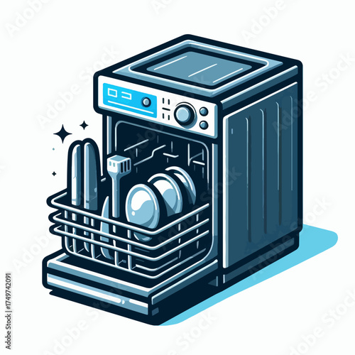 Vibrant illustration of a majestic adult tiger and a cute cub surrounded by whimsical Asian-inspired decorative elements and nature motifs.