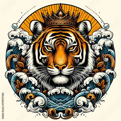 A cartoon illustration of a smiling male chef preparing and arranging grilled skewers on a wooden board with sauce.