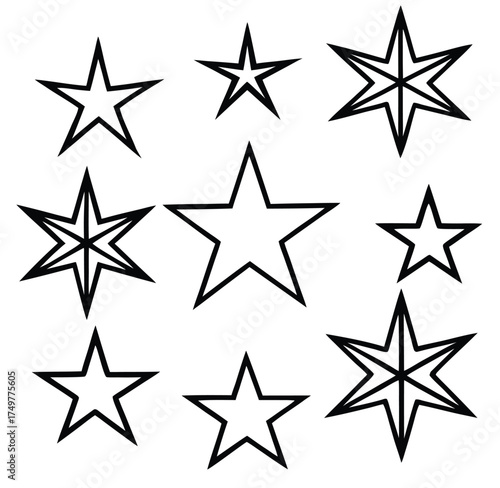 set of stars
