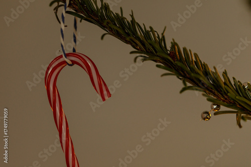 Close-up of a candy cane Ch...
