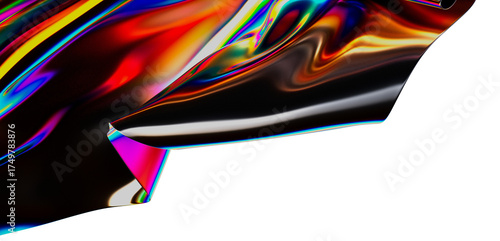 Dynamic abstract art with f...