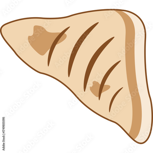 Golden Fruit Turnover