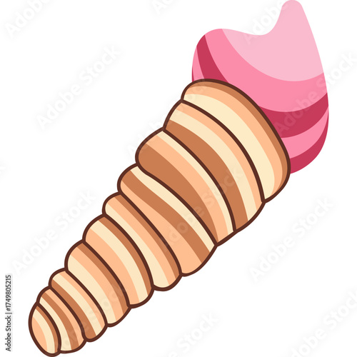 Sweet Cream Horn