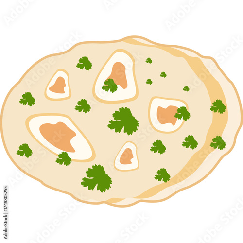 Garlic Naan Bread