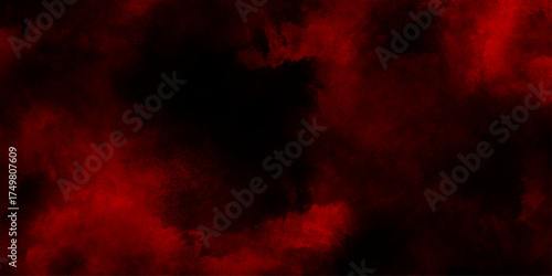 abstract wallpapers for murder and crime scenes, Deep crimson nebula with dark speckles, creating a dramatic and immersive atmosphere, abstract red and black smoke  watercolor clouds background.