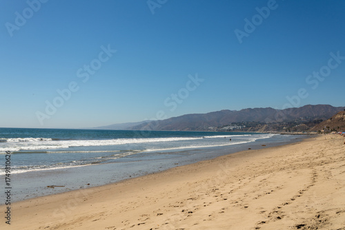 Santa Monica Mountains Overlooking William Rogers Beach State Park