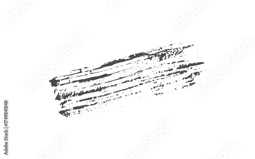 Grungy black paint brush. Paint Brush, ink brush, brush strokes, grungy paint brush. Grungy texture brush.Abstract black in splash, paint, brush strokes, stain grunge isolated on white background