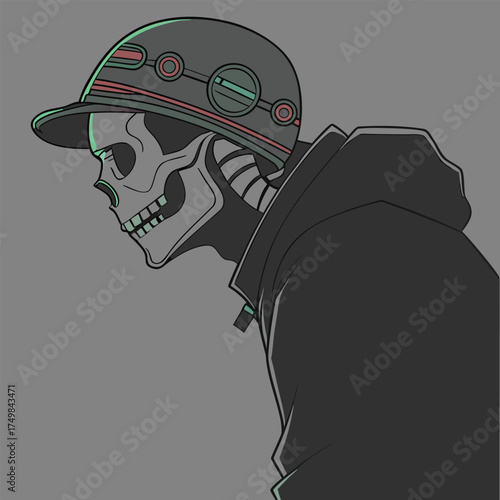 man in a hood