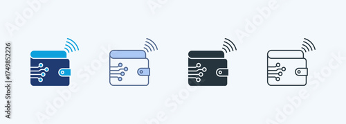 Contactless Multiple Style Icon Collection