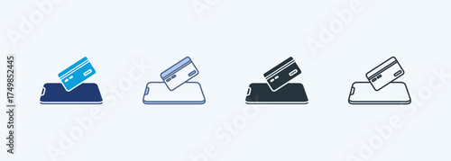 Virtual Card Multiple Style Icon Collection