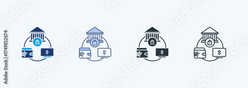 Payment Gateway Multiple Style Icon Collection