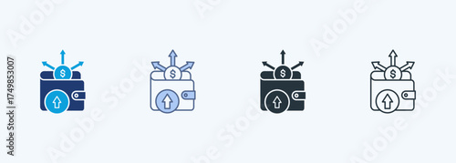 Top Up Option Multiple Style Icon Collection