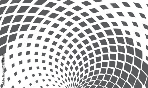 greay and white colour geometry halftone arc beutifull pattern with white background vector pattern can be used for background.