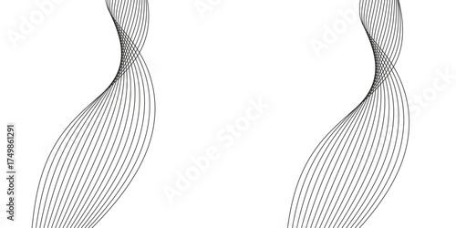 Topographic map, topographer seamless pattern, typography linear equalizer backdrop. Vector seamless line wave map texture, contour background. Topographic map, topographer seamless pattern.	