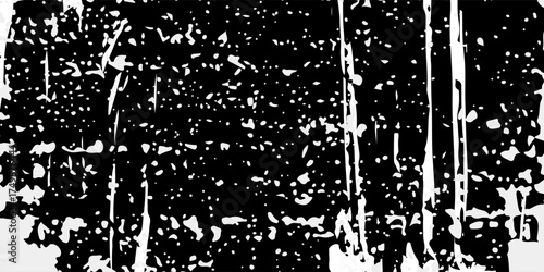 A frame of a frosty pattern of ice crystals on a black background. A frame with an abstract ice structure allows you to apply or add a frost effect. Frost on the glass, freezing effect