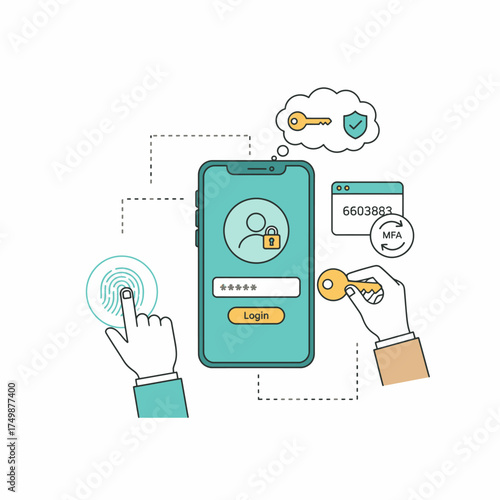 Secure your digital life using two factor authentication on your phone, and keep your data safe with enhanced modern security features today