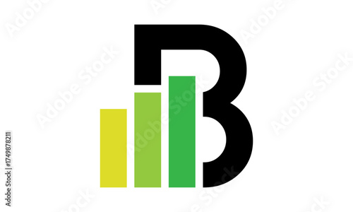 Letter B Financial Logo