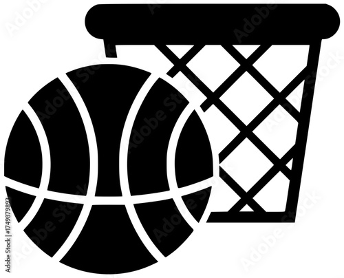 competition illustration game silhouette basket logo sport icon hoop outline basketball ball team net court equipment play goal activity shape and vector graphic background