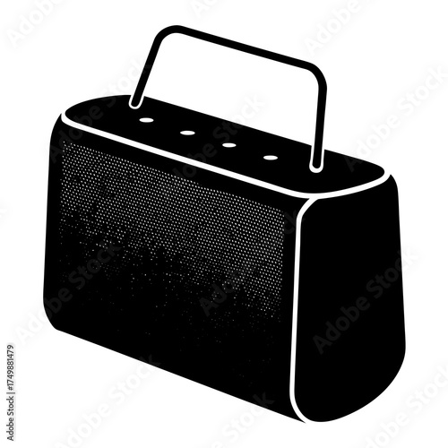 black plastic case
