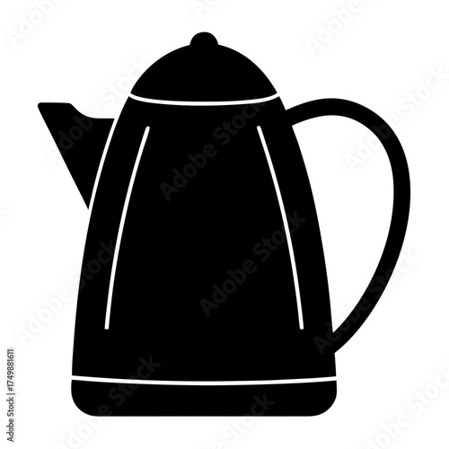 teapot isolated on white background