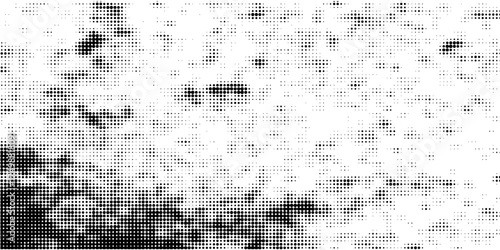 Flowing dots particles wave pattern 3D curve halftone black gradient curve shape isolated on white background. Vector in concept of technology, science, music, modern